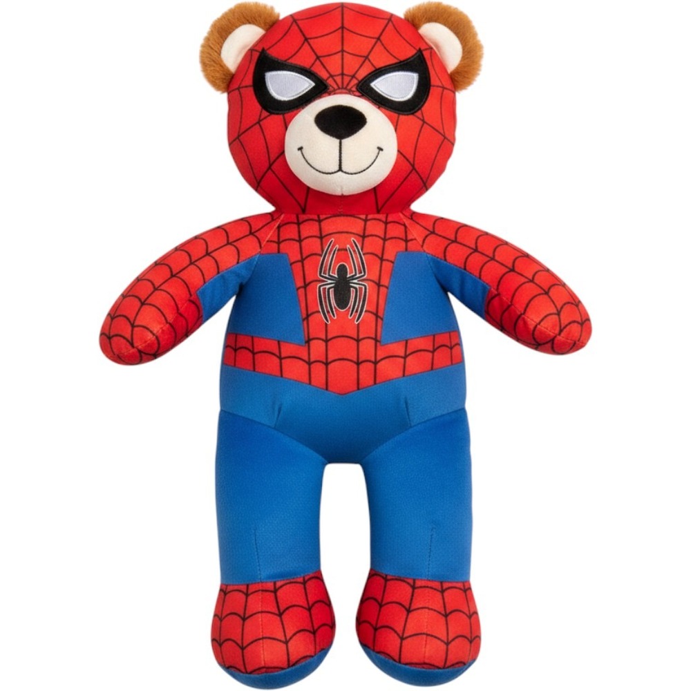 Build-A-Bear Spider-Man Plush Red Blue 16in 60th Anniversary 25th Celebration